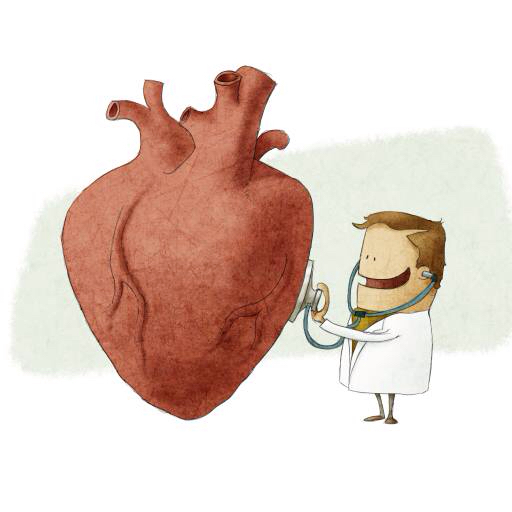 hjerte, læge, konsultere, rød, stetoskop Jrcasas