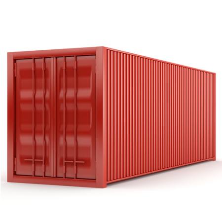 rood, doos, container Sergii Pakholka - Dreamstime