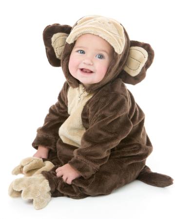 aap, baby, kind, kostuum Monkey Business Images - Dreamstime