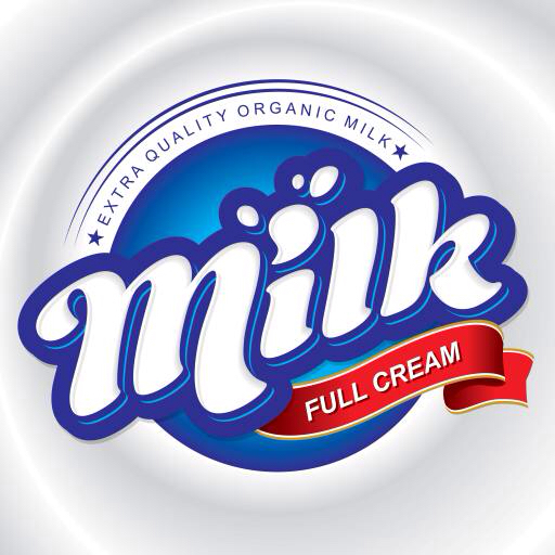 mælk, sødmælk, fløde, mens, kvalitet, økologisk Letterstock