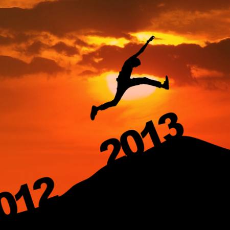 jaar, sprong, lucht, man, sprong, zon, zonsondergang, nieuw jaar Ximagination - Dreamstime