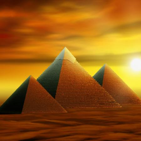 Egypte, gebouwen, zand Andreus - Dreamstime