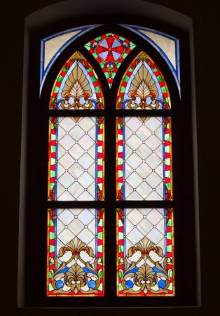 venster, verf, het schilderen, glas, kerk Aliaksandr  Mazurkevich - Dreamstime
