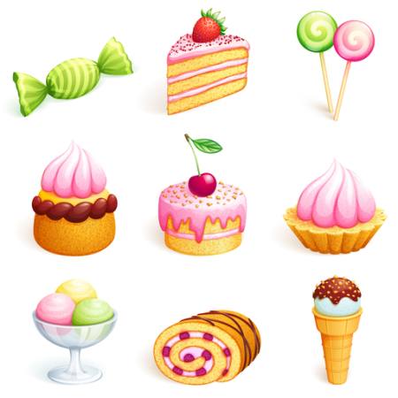cake, snoepjes, snoep, ijs, cupcake Rosinka - Dreamstime