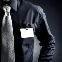 Pixwords Het beeld met man, stropdas, overhemd, donker Bortn66 - Dreamstime