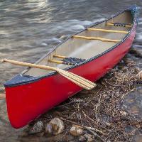 båd, vand, flod, sten, rød Marek Uliasz (Marekuliasz)