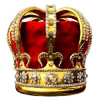 Pixwords Het beeld met kroon, koning, goud, diamanten Cornelius20 - Dreamstime