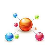 atom, bold, bolde, farve, farver, orange, grøn, pink, blå Natis76