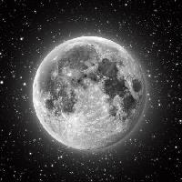 Pixwords Het beeld met hemel, aarde, donker, maan G. K. - Dreamstime