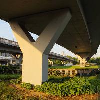 bro, grøn, biler, veje, vej, blomster, bil Sang Lei (Sleiselei)