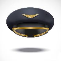 hat, cap, kaptajn, guld, sort, skygge Viacheslav Baranov (Batareykin)