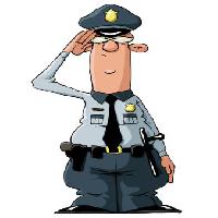 Pixwords Het beeld met officier, man, groet, hoed, wet Dedmazay - Dreamstime