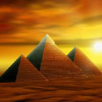 Pixwords Het beeld met Egypte, gebouwen, zand Andreus - Dreamstime