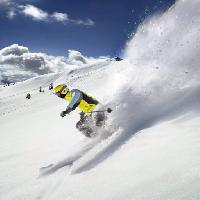vinter, ski, skiløber, bjerg, sne, himmel Ilja Mašík