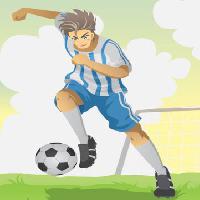 Pixwords Het beeld met voetbal, sport, bal, groen, speler Artisticco Llc - Dreamstime