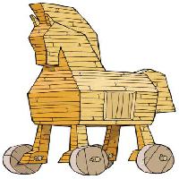paard, wielen, houten Dedmazay - Dreamstime