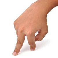 vingers, twee, hand, menselijk Raja Rc - Dreamstime